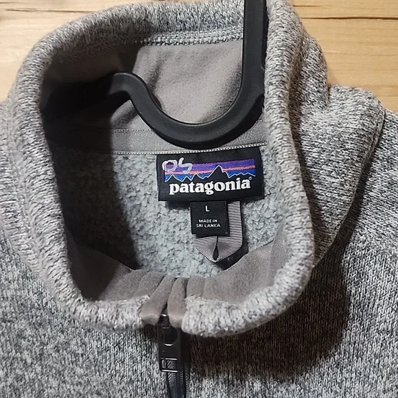 Patagonia Fleece Better Swester half zip jacket Size Large Women's - Picture 3 of 8